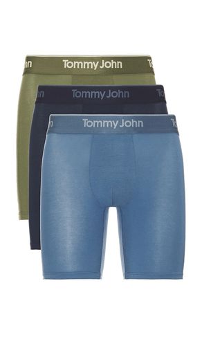 Second Skin Modal 3pk 6' Boxer Briefs in Multi. - size L (also in M, S) - Tommy John - Modalova