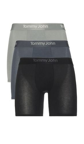 Second Skin Modal 3 Pack 6 Boxer Brief in Grey. - size L (also in M, S, XL/1X) - Tommy John - Modalova