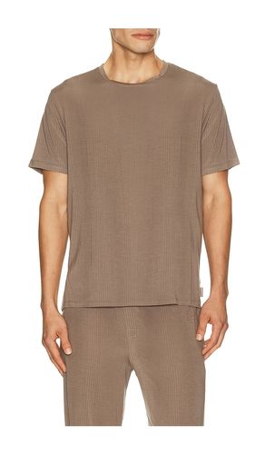 Second Skin Luxe Rib Pajama Tee in . Taglia L. Also in M, S, XL/1X - Tommy John - Modalova