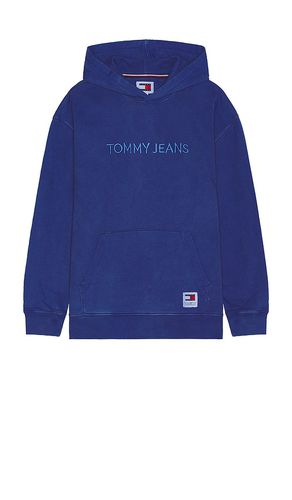 Relaxed Classic Hoodie in Blue. - size L (also in M, S, XL/1X) - Tommy Jeans - Modalova