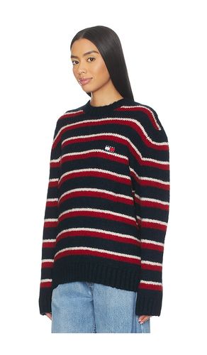 Stripe Badge Sweater in Red. - size L (also in S, XL/1X) - Tommy Jeans - Modalova