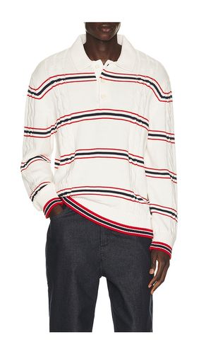 POLOHEMD STRIPE CABLE KNIT in . Größe L. Also in M - Tommy Jeans - Modalova