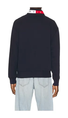 Relaxed Branded Collar Quarter Zip in . Size L. Also in M, S, XL/1X - Tommy Jeans - Modalova