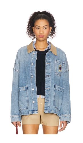 Relaxed Chore Jacket in Blue. - size L (also in M, S) - Tommy Jeans - Modalova