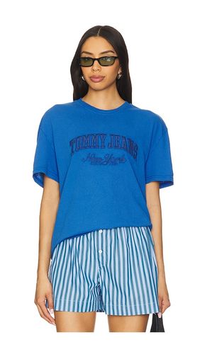 Vintage Varsity Tee in Royal. - size L (also in M, S) - Tommy Jeans - Modalova