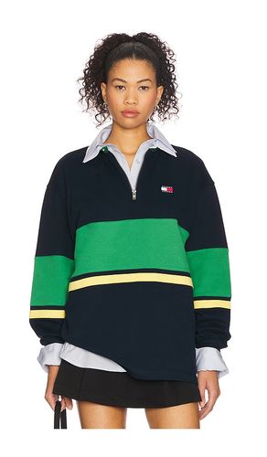 Colorblock Rugby in Navy. - size L (also in M, S, XL/1X, XS) - Tommy Jeans - Modalova
