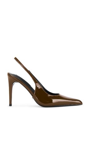 Charlotte Slingback Pump in Brown. - size 10 (also in 5, 5.5, 6, 6.5, 7, 7.5, 8, 8.5, 9, 9.5) - Tony Bianco - Modalova