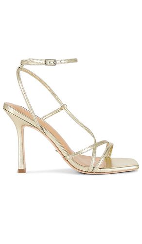 Franci Sandal in Metallic Gold. - size 10 (also in 5, 5.5, 6, 6.5, 7, 7.5, 8, 8.5, 9, 9.5) - Tony Bianco - Modalova