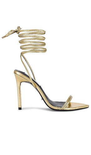 Millie Sandal in Metallic Gold. - size 10 (also in 7, 7.5, 8, 8.5, 9, 9.5) - Tony Bianco - Modalova