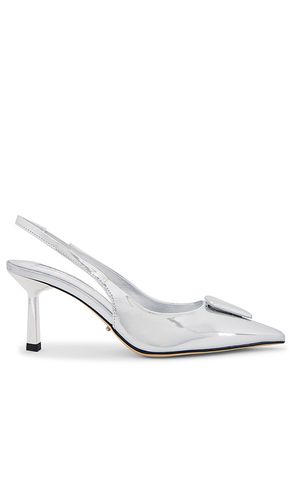 Bertie Slingback Pump in Metallic Silver. - size 10 (also in 5, 5.5, 6, 6.5, 7, 7.5, 8, 8.5, 9, 9.5) - Tony Bianco - Modalova