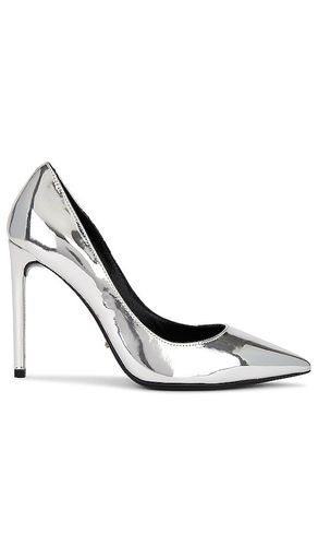 Anja Heel in Metallic Silver. - size 10 (also in 5, 5.5, 6.5, 7.5, 8) - Tony Bianco - Modalova