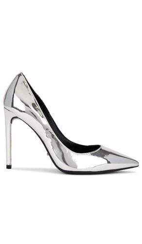 Anja Heel in Metallic Silver. - size 10 (also in 5, 5.5, 6, 6.5, 7.5, 9.5) - Tony Bianco - Modalova