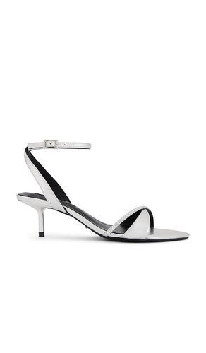 Fortune Sandal in Metallic Silver. - size 10 (also in 5, 5.5, 6, 6.5, 7, 7.5, 8, 8.5, 9, 9.5) - Tony Bianco - Modalova