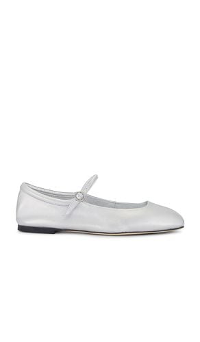 Bambi Flat in Metallic Silver. - size 10 (also in 5, 5.5, 6, 6.5, 7, 7.5, 8, 8.5, 9, 9.5) - Tony Bianco - Modalova