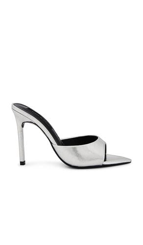 Malibu Mule in Metallic Silver. - size 10 (also in 5, 5.5, 6, 6.5, 7, 7.5, 8, 8.5, 9, 9.5) - Tony Bianco - Modalova