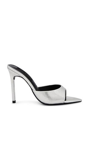 Malibu Mule in Metallic Silver. - size 5 (also in 6.5, 7, 8, 8.5, 9, 9.5) - Tony Bianco - Modalova