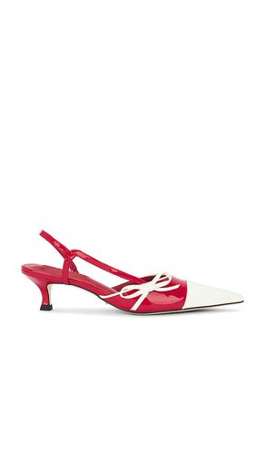 X REVOLVE Kimberly Slingback in Red. - size 10 (also in 5, 5.5, 6, 6.5, 7, 7.5, 8, 8.5, 9, 9.5) - Tony Bianco - Modalova