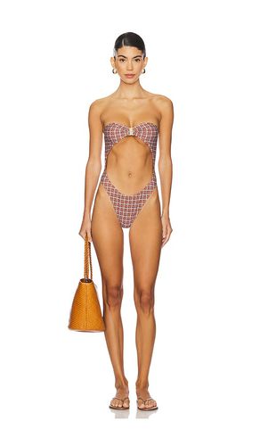 Bahia One Piece in Burgundy. - size L (also in M, S, XS) - Tropic of C - Modalova