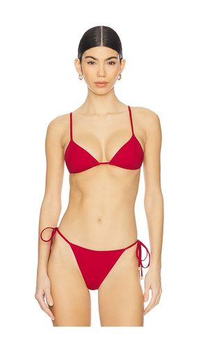 Equator Bikini Top in Burgundy. - size L (also in S, XS) - Tropic of C - Modalova