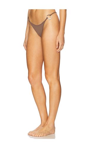 Luna Ring Bikini Bottom in Brown. - size L (also in M, S) - Tropic of C - Modalova