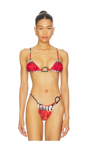 Shell Equator Bikini Top in Red. - size L (also in M, S, XS) - Tropic of C - Modalova