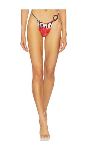 Shell Luna Bikini Bottom in Red. - size L (also in S) - Tropic of C - Modalova