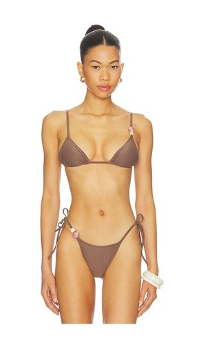 Equator Bikini Top in Brown. - size M (also in S, XS) - Tropic of C - Modalova
