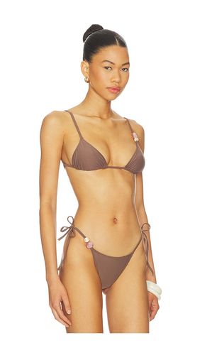 Equator Bikini Top in Brown. - size M (also in S, XS) - Tropic of C - Modalova