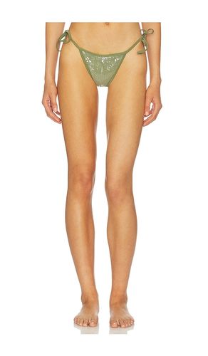 Sequin Praia Bikini Bottom in Green. - size M (also in L) - Tropic of C - Modalova