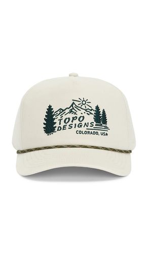 Mountain Scene Twill Rope Cap in - TOPO DESIGNS - Modalova