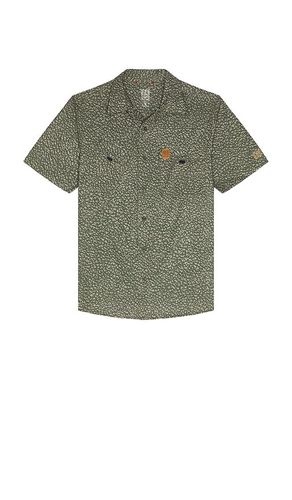 Retro River Shirt in Army. - size L (also in M, S) - TOPO DESIGNS - Modalova