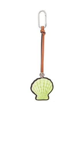 Leather Shell Key Fob in - Tory Burch - Modalova