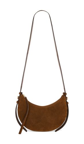 Romy Suede Half Moon Bag in - Tory Burch - Modalova