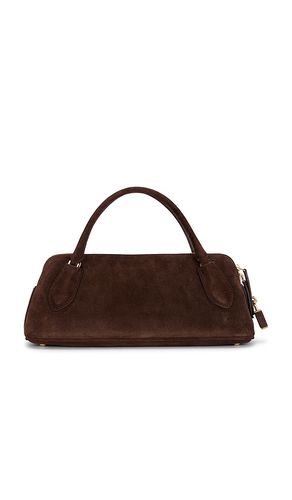 Lock Suede Top Handle Bag in - Tory Burch - Modalova