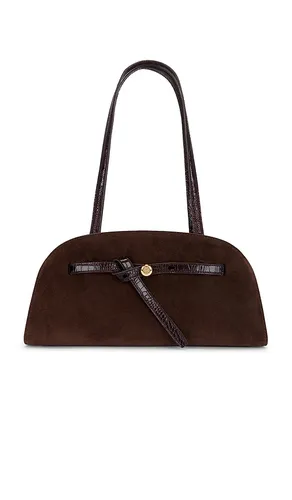 Romy Suede East West Bauletto Bag in - Tory Burch - Modalova