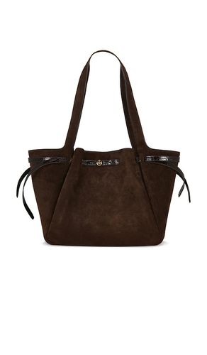 Romy Suede Tote Bag in - Tory Burch - Modalova