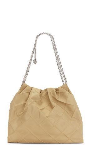 Fleming Nylon Hobo Bag in Tan - Tory Burch - Modalova