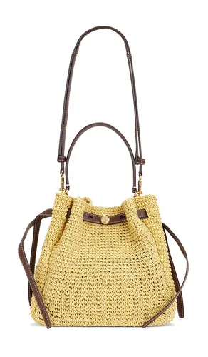 Romy Straw Bucket Bag in - Tory Burch - Modalova
