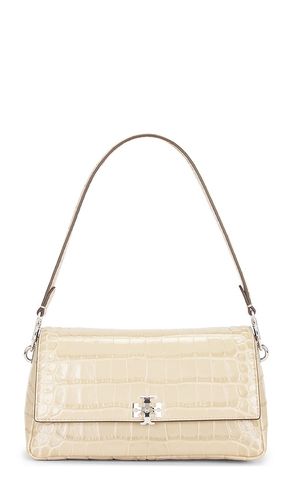 Charlie Embossed Croc Small Shoulder Bag in - Tory Burch - Modalova