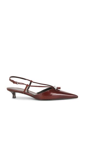 Lock Low Heel Pump in . Taglia 10. Also in 6, 6.5, 7, 7.5, 8.5, 9.5 - Tory Burch - Modalova