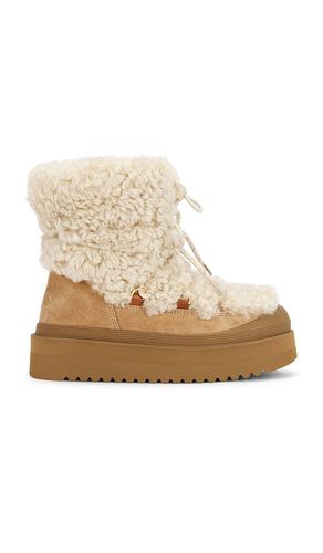 Mellow Shearling Boot in Beige. - size 10 (also in 6) - Tory Burch - Modalova