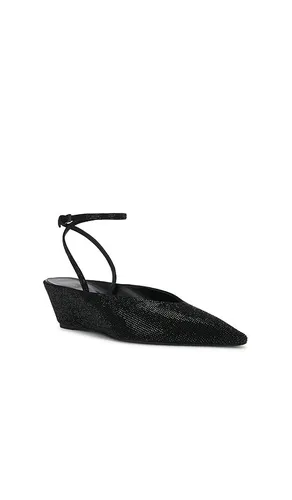 Pave Wedge in Black. - size 6.5 (also in 8, 8.5) - Tory Burch - Modalova