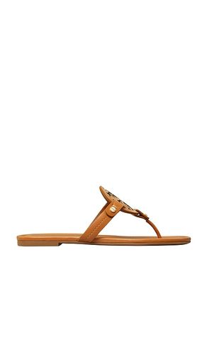 Miller Flat in Brown. - size 10 (also in 5, 5.5, 6.5, 7, 7.5, 8, 8.5, 9, 9.5) - Tory Burch - Modalova