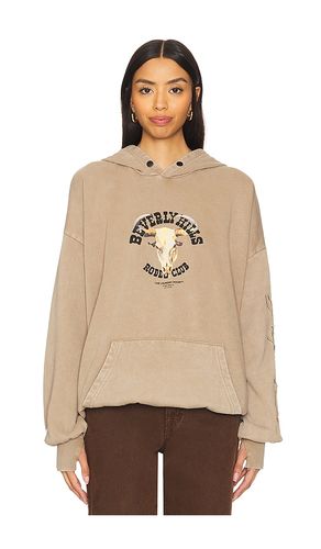 Beverly Hills Rodeo Club Skull Hideout Hoodie in Brown. - size L (also in M, S, XS) - The Laundry Room - Modalova