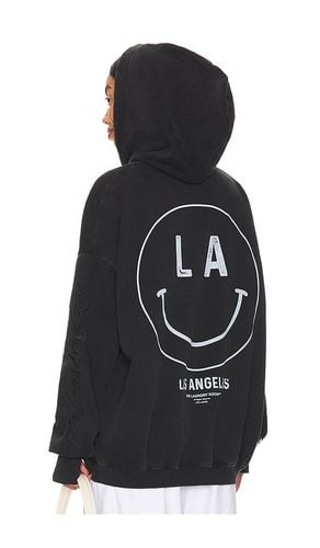 Los Angeles Smiley Hideout Hoodie in Charcoal. - size M (also in S, XS) - The Laundry Room - Modalova