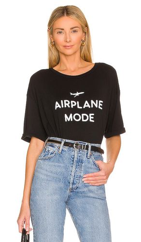 Camiseta airplane mode oversized en color negro talla L en - Black. Talla L (también en M, S, XS) - The Laundry Room - Modalova