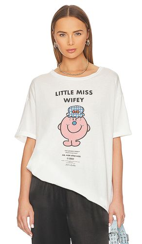 Camiseta tamaño grande little miss wifey en color talla XL en - White. Talla XL (también en L, M, S, X - The Laundry Room - Modalova