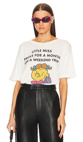 Camiseta tamaño grande little miss weekend trip en color talla L en - White. Talla L (también en M, S - The Laundry Room - Modalova