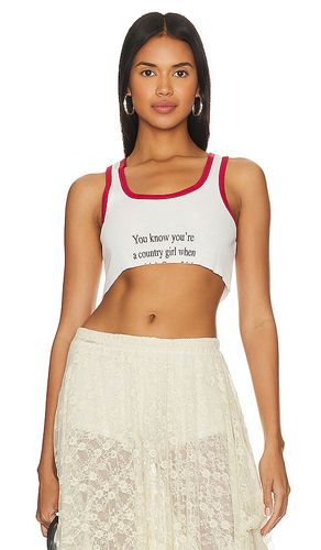 When What? Cropped Rib Tank in . Size M, S, XL, XS - The Laundry Room - Modalova