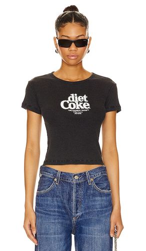 Diet Coke Baby Tee in Black. - size L (also in M, S, XL, XS) - The Laundry Room - Modalova